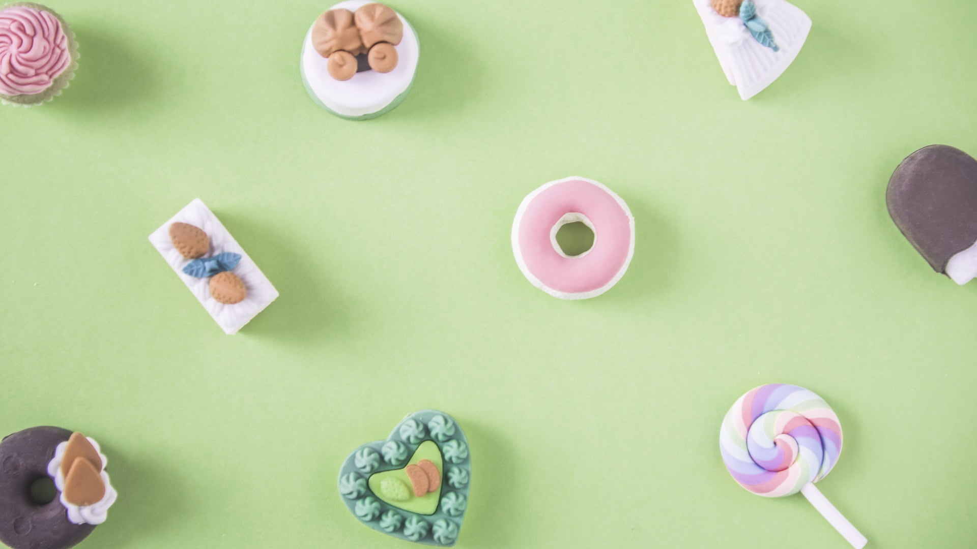 季節限定｜玄明一行詩 sweet assorted color food miniature decors snack cake 1 1